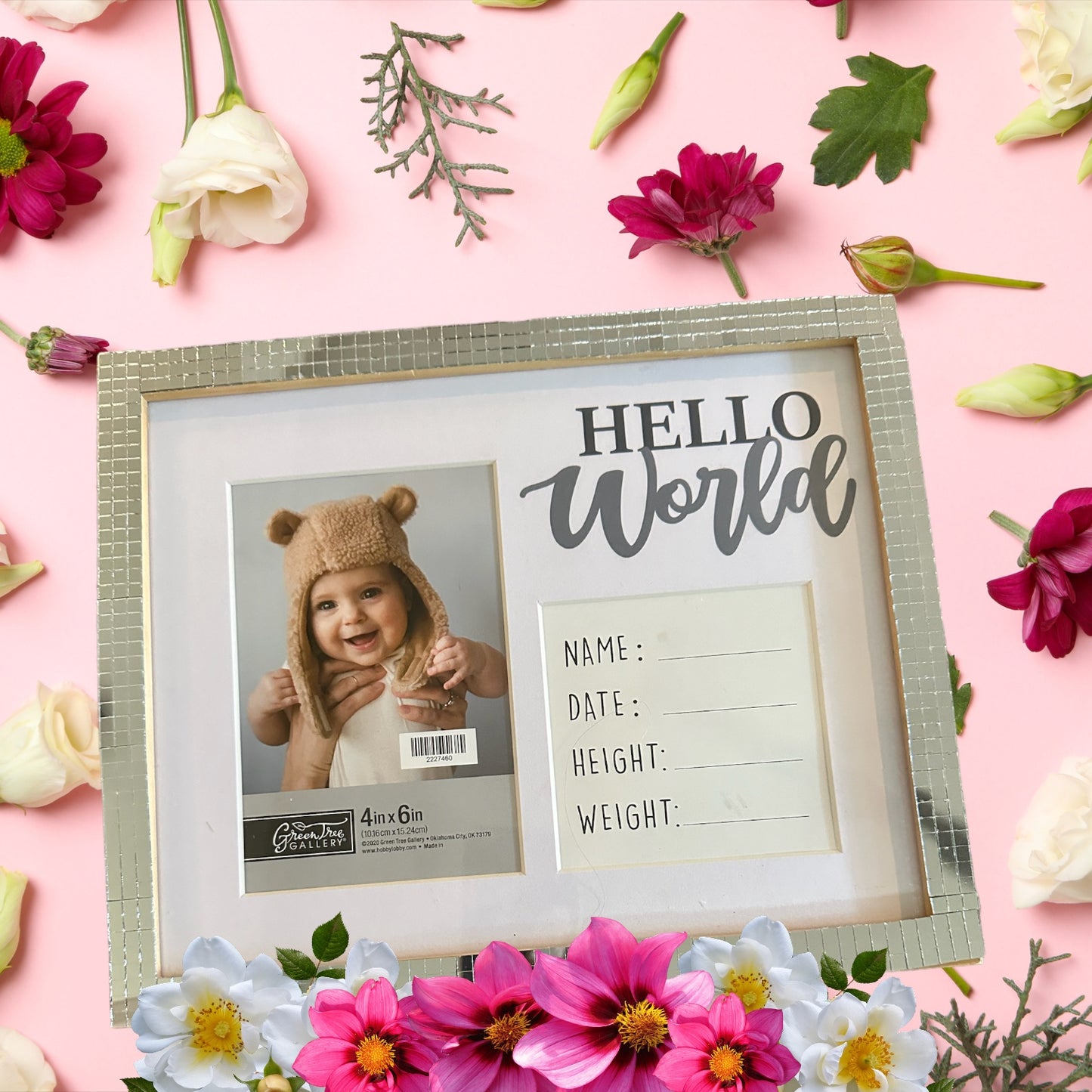 Hello World Disco Frame