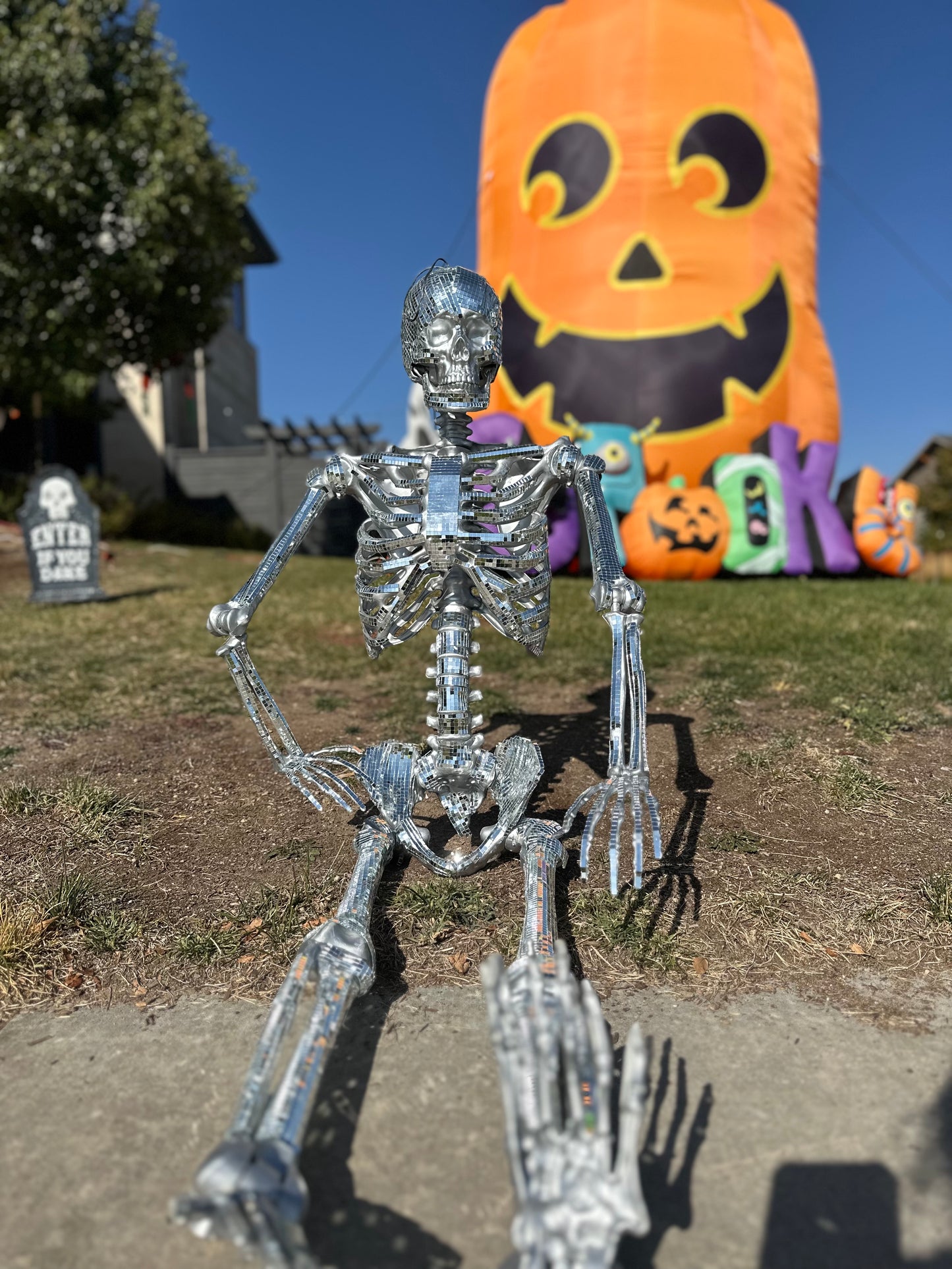 Disco Skeleton Event Rental