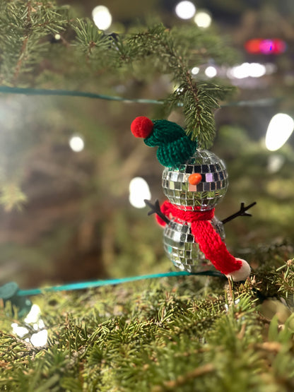 Christmas Snowman Ornament