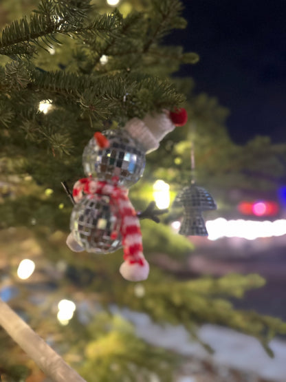 Christmas Snowman Ornament