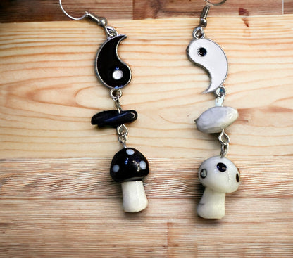 Ying Yang Earrings