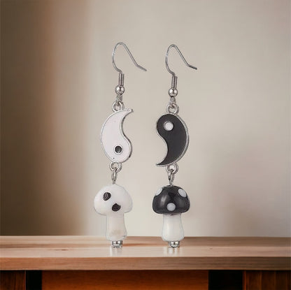 Ying Yang Earrings