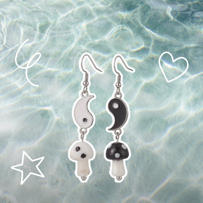 Ying Yang Earrings