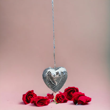 Disco Hanging Heart