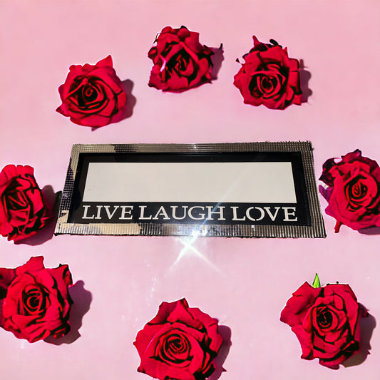 Live Laugh Love Disco Frame